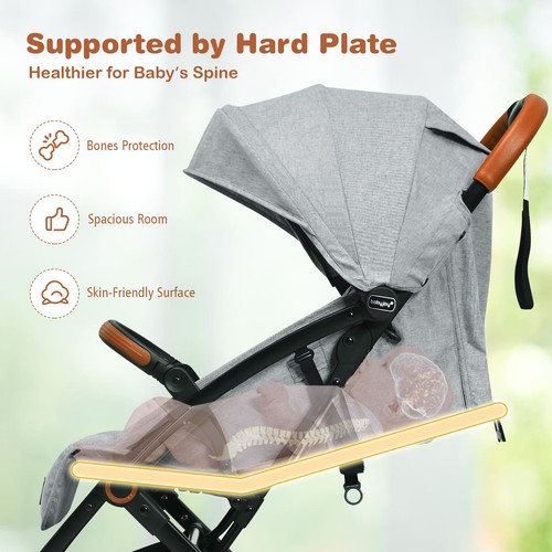 One hand fold stroller compact - one-hand,