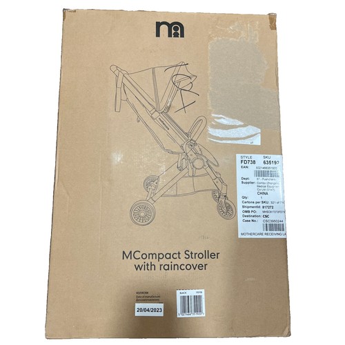 Mothercare compact stroller - compact,